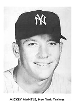 1958 New York Yankees Picture Pack photo Mickey Mantle