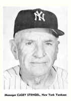 1960 New York Yankees Picture Pack photo of Casey Stengel