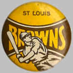 St. Louis Browns 1950 American Nut & Chocolate Pin