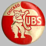 Chicago Cubs 1950 American Nut & Chocolate Pin