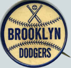 Vintage Brooklyn Dodger Pin