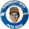 Pete Rose 1969 MLBPA Kelly's Potato Chips Pinback button