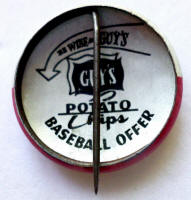 1962-1966 Guy's Potato Chips Back