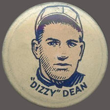 1933 Cracker Jack Dizzy Dean Pin