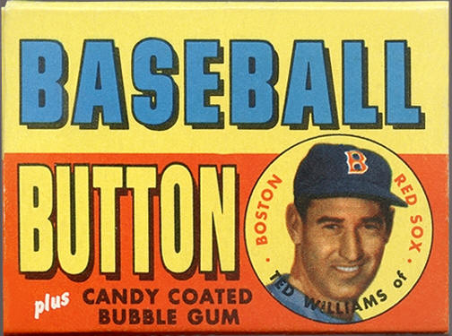 1956 Topps Buttons Pins box