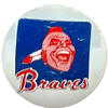 Atlanta Braves Creative House Promotions pinback button
