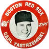 Carl Yastrzemski 1969 MLBPA Kelly's Potato Chips Pinback button