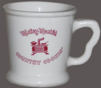 Mickey Mantle Country Cookin' Ciffee Mug