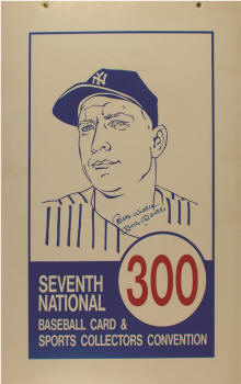 7th National Sports Collectors Convention Aisle Marker 300