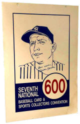 7th National Sports Collectors Convention Aisle Marker 600