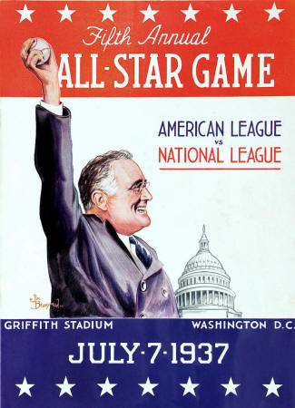  1937 - 5th annual All-Star Game Program