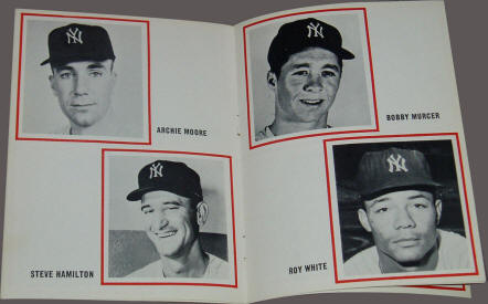 1966 NY Yankees Picture Yearbook
