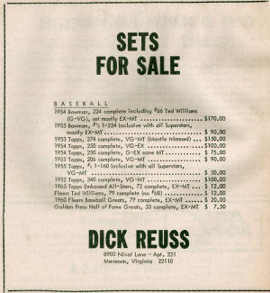 1976 SCD sets for sale