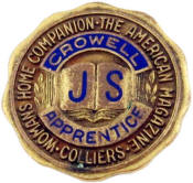Crowell Salesman Apprentice Pin