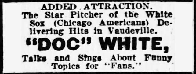 Doc White in Vaudeville