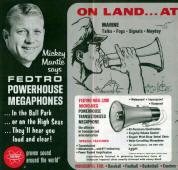 Mickey Mantle Fedtro Megaphone sales Brochure