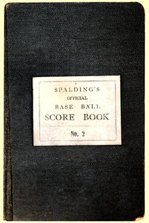  Spalding's Official Base Ball Score Book No. 2