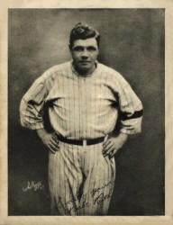 1920 Babe Ruth Pathe Freres premium Photo