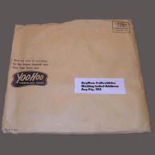 1964 Yoo-Hoo Auravision Record envelope 
