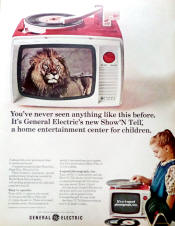 1965 GE General Electric Show N Tell Ad
