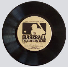 Baseball The First 100 Years 7 inch vinyl record