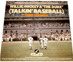 Willie Mickey The Duke Talkin baseball LP Record