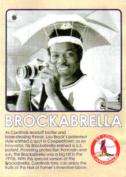 Lou Brock Brockabrella