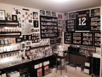 Sports Cards and Collectibles Room