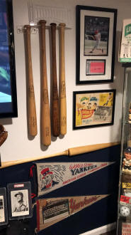 Roger Maris Baseball Bat Display