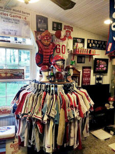 Phillies Game Used Jersey Collection