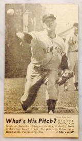 Mickey Mantle collectibles