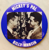 Mickey Mantle pin baseball memorabilia collection