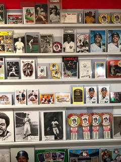 Reggie Jackson collectibles and baseball memorabilia