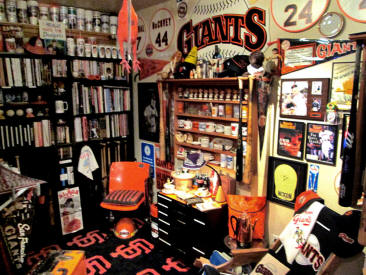 San Francisco Giants collection display