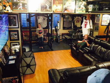 Wade Boggs collection showcase room