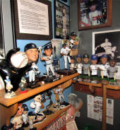 Bobble Head Collection display