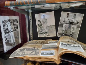 Military Baseball Memorabilia Collection