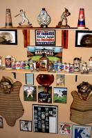 Baseball Collectibles Display