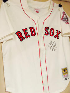 Wade Boggs Game Used  Red Sox Jersey