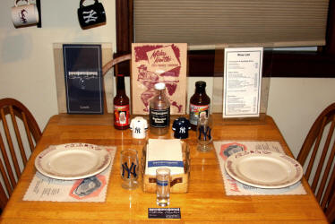 Mickey Mantle Restaurant Collection Display