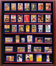 Mickey Mantle Baseball Card collection display