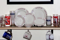 Mickey Mantle's Country Cookin' Collection Kitchen Display