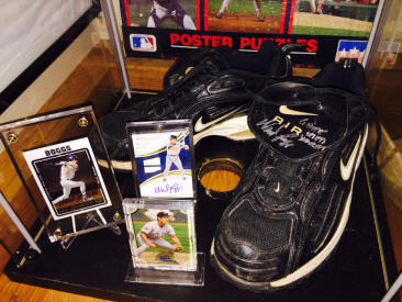 Wade Boggs Autographed cleats 