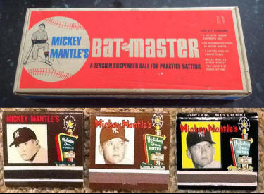 Mickey Mantle baseball collectibles display room