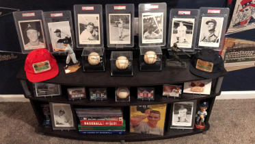 Roger Maris collection Display room