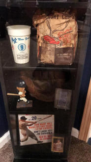 Roger Maris Hickory Chips Display Case