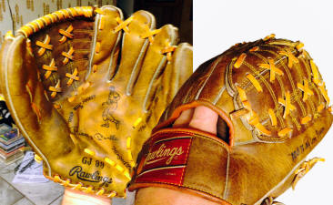 Mickey Mantle collection  baseball glove 
