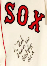 Wade Boggs Signed Jersey personalized to Rich