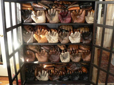 Vintage Baseball Glove Collection