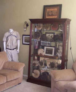 Vintage Baseball Uniforms and Trophy collection